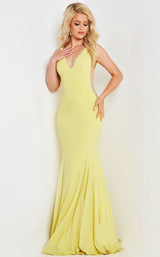 2 of 5 Jovani 23701 Yellow