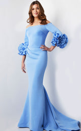 1 of 4 Jovani 23716 Light Blue
