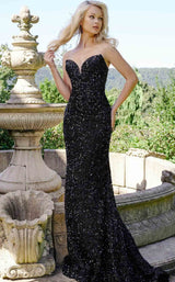 4 of 4 Jovani 23771 Black
