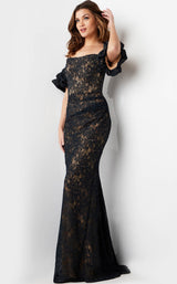 1 of 4 Jovani 23813 Dark Navy