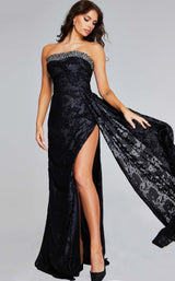 3 of 4 Jovani 23892 Black