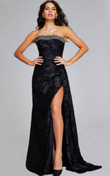 1 of 4 Jovani 23892 Black