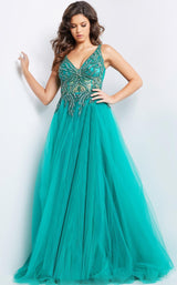 2 of 4 Jovani 23962 Emerald