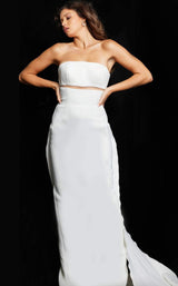 2 of 5 Jovani 24011 White