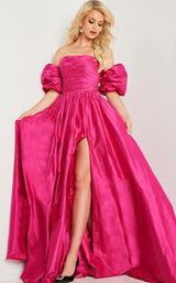 1 of 6 Jovani 24099 Fuchsia