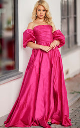 3 of 6 Jovani 24099 Fuchsia