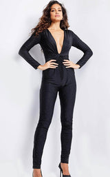 1 of 4 Jovani 24537 Black