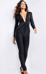 2 of 4 Jovani 24537 Black