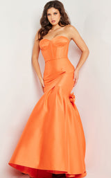 3 of 5 Jovani 24613 Orange
