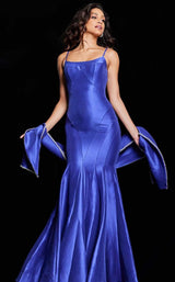 1 of 4 Jovani 24642 Purple