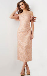 3 of 4 Jovani 25667 Rose Gold