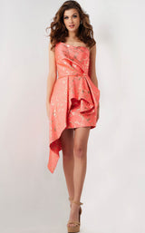 1 of 4 Jovani 25668 Coral/Gold