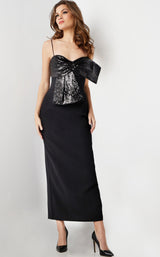 1 of 4 Jovani 25745 Black