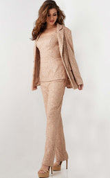 3 of 4 Jovani 25773 Beige
