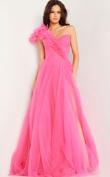 1 of 6 Jovani 25919 Hot Pink