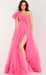 3 of 6 Jovani 25919 Hot Pink