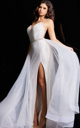 2 of 4 Jovani 25990 Off White