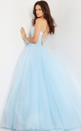 3 of 3 Jovani 25991 Light Blue