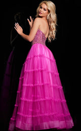 4 of 4 Jovani 26011 Hot Pink