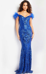 3 of 12 Jovani 26041 Royal