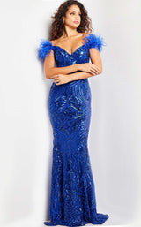 5 of 12 Jovani 26041 Royal