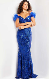 4 of 12 Jovani 26041 Royal