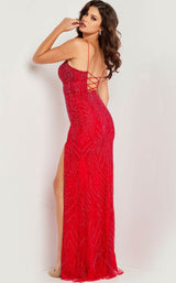 4 of 4 Jovani 26084 Red