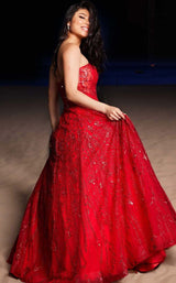 3 of 3 Jovani 26109 Red