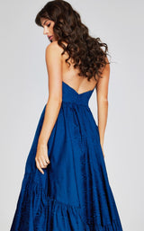 4 of 4 Jovani 26152 Navy