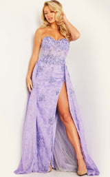 2 of 7 Jovani 26232 Lilac