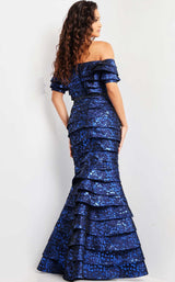 2 of 2 Jovani 26255 Royal