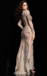 3 of 3 Jovani 26257 Nude/Gold