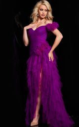 2 of 9 Jovani 26312 Purple