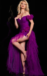8 of 9 Jovani 26312 Purple