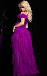 9 of 9 Jovani 26312 Purple