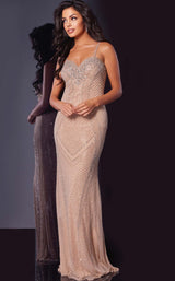 3 of 4 Jovani 34312 Nude