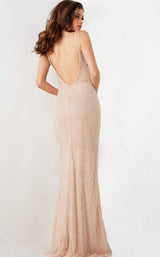 4 of 4 Jovani 36609 Nude/Silver