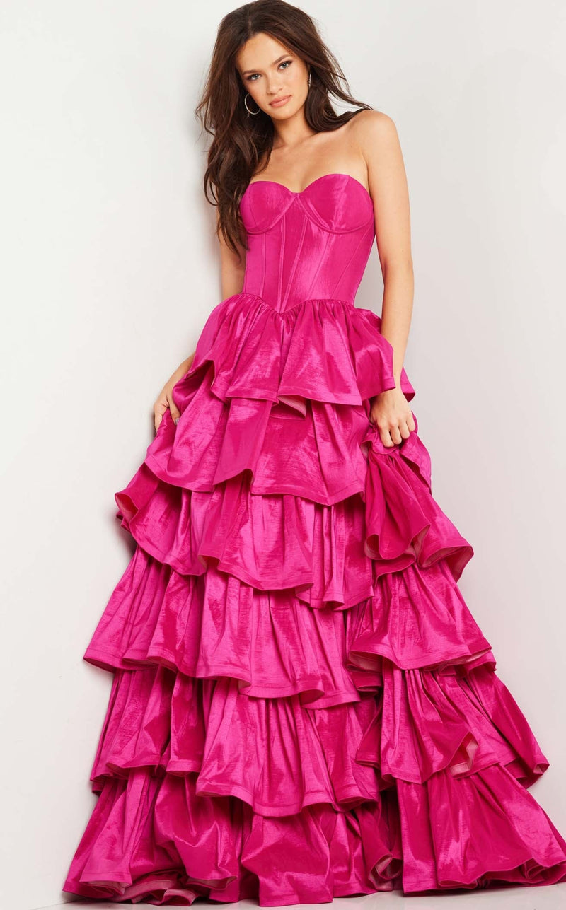 Jovani 36619 Fuchsia