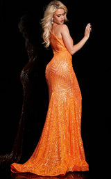 3 of 3 Jovani 36640 Orange