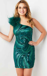 2 of 7 Jovani 36713 Green