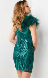 6 of 7 Jovani 36713 Green