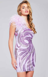 1 of 7 Jovani 36713 Lilac