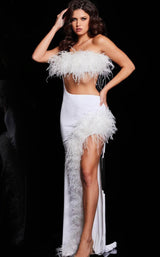 1 of 4 Jovani 36858 White