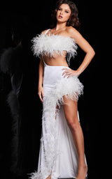 3 of 4 Jovani 36858 White