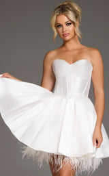 3 of 4 Jovani 36979 White