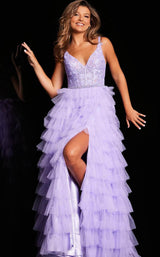 6 of 7 Jovani 37001 Lilac
