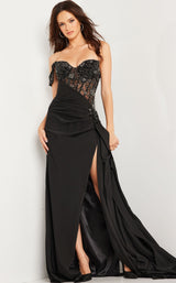 4 of 7 Jovani 37094 Black