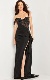 5 of 7 Jovani 37094 Black