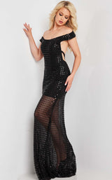 2 of 5 Jovani 37100 Black