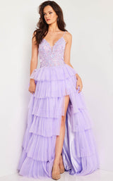 2 of 8 Jovani 37190 Lilac